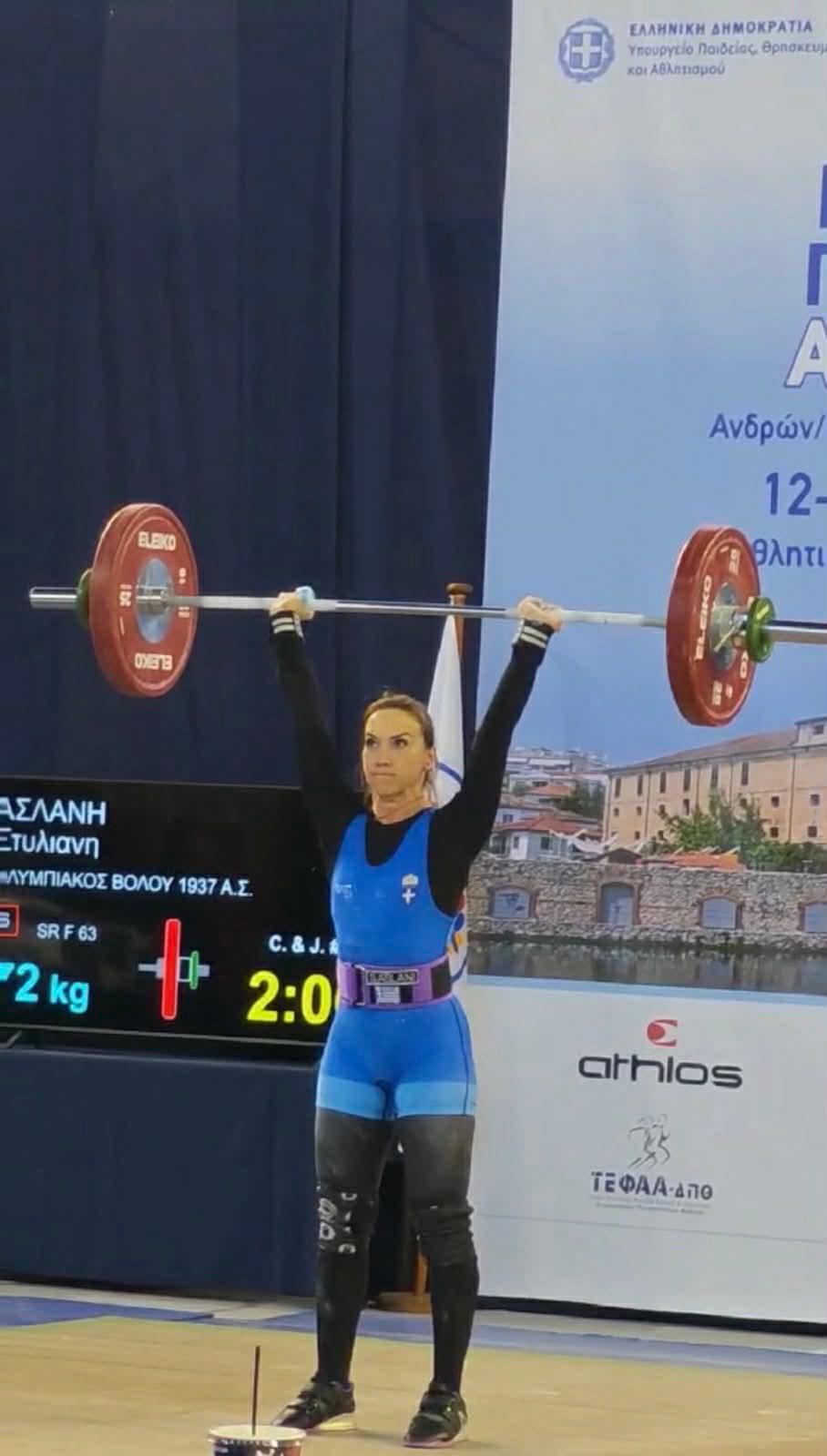 ΕΠΙΤΥΧΙΕΣ ΤΗΣ ΑΡΣΗΣ ΒΑΡΩΝ ΤΟΥ ΟΛΥΜΠΙΑΚΟΥ ΒΟΛΟΥ ΣΤΗΝ ΑΡΣΗ ΒΑΡΩΝ