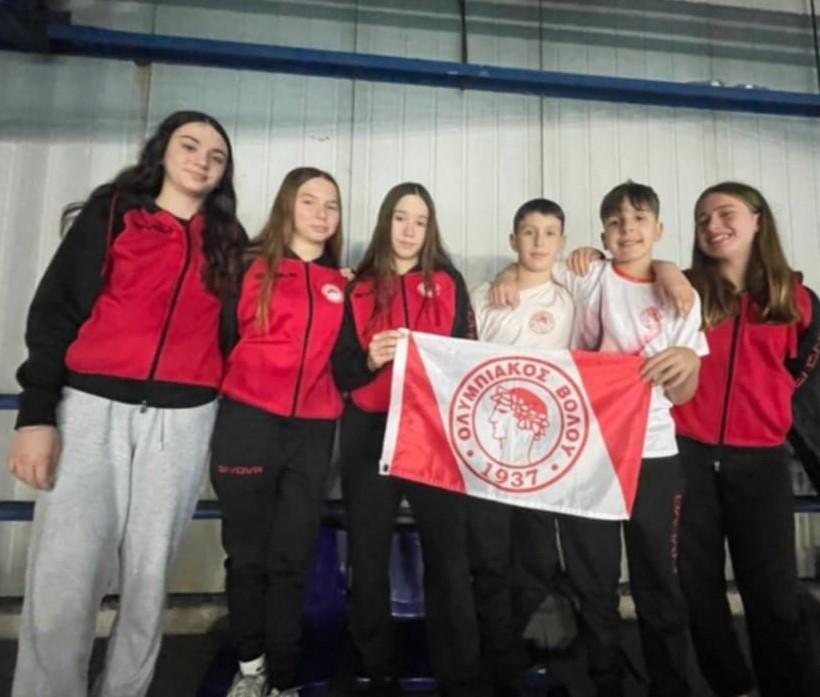 ΝΕΕΣ ΕΠΙΤΥΧΙΕΣ ΤΩΝ ΚΟΛΥΜΒΗΤΩΝ ΤΟΥ ΟΛΥΜΠΙΑΚΟΥ ΒΟΛΟΥ ΣΤΑ ΙΩΑΝΝΙΝΑ