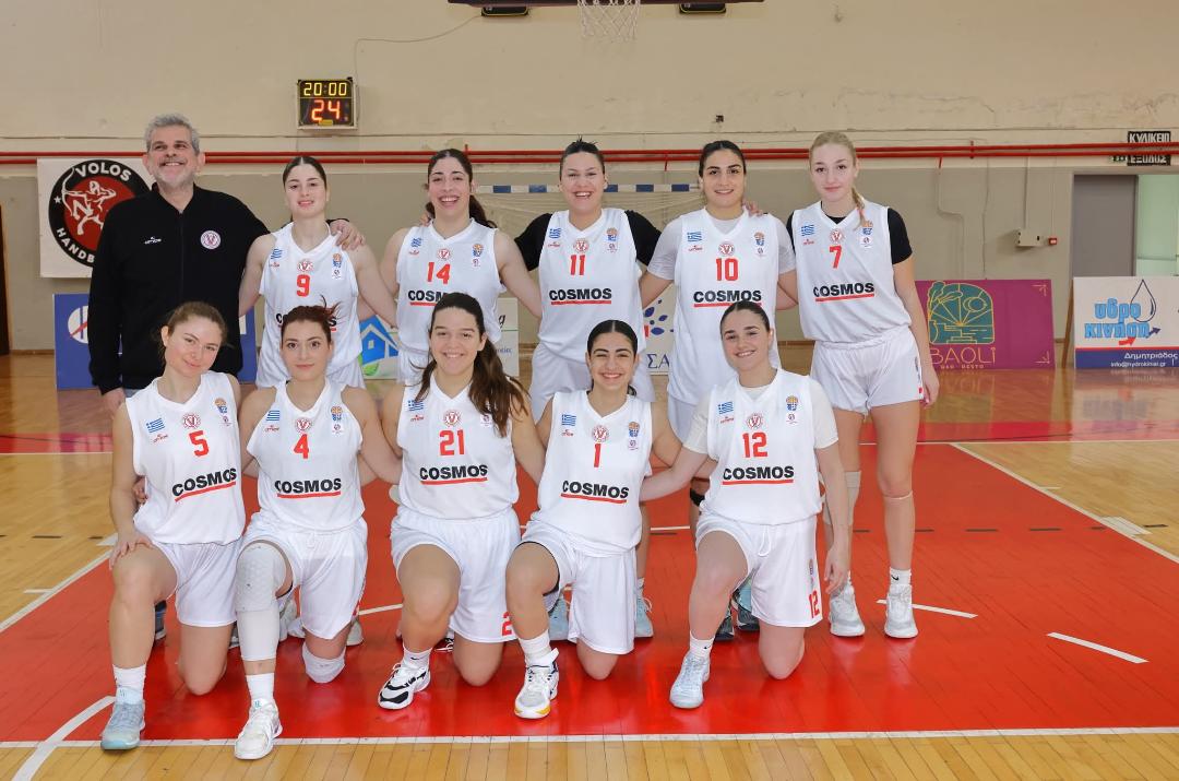 ΕΥΧΑΡΙΣΤΗΡΙΑ ΑΝΑΚΟΙΝΩΣΗ ΤΟΥ ΟΛΥΜΠΙΑΚΟΥ ΒΟΛΟΥ ΓΙΑ ΤΗΝ ΓΥΝΑΙΚΕΙΑ ΟΜΑΔΑ ΜΠΑΣΚΕΤ