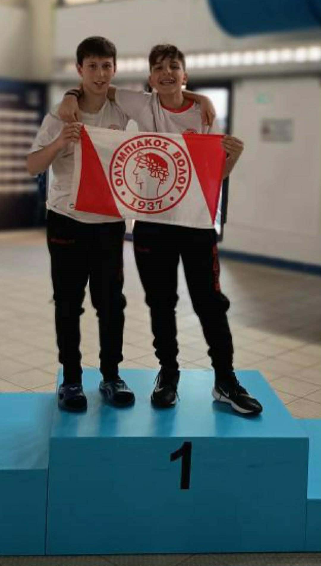 ΕΠΙΤΥΧΙΕΣ ΤΟΥ ΟΛΥΜΠΙΑΚΟΥ ΒΟΛΟΥ ΣΤΟΥΣ ΑΓΩΝΕΣ ΚΟΛΥΜΒΗΣΗΣ ΜΙΝΙ ΚΑΙ ΠΡΟΑΓΩΝΙΣΤΙΚΩΝ ΚΑΤΗΓΟΡΙΩΝ “ΑΝΤΩΝΗΣ ΔΡΟΣΟΣ 2026”